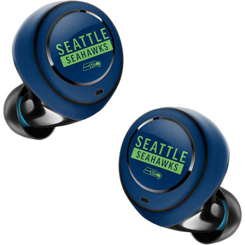 NFL Seattle Seahawks Blue Performance Series Amazon Echo Buds Skin