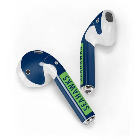NFL Seattle Seahawks Blue Performance Series Apple AirPods 2 Skin