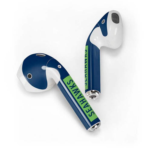 NFL Seattle Seahawks Blue Performance Series Apple AirPods Skin