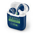 NFL Seattle Seahawks Blue Performance Series Apple AirPods Skin