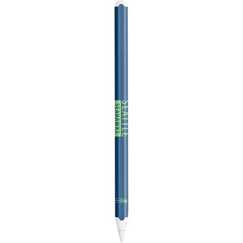 NFL Seattle Seahawks Blue Performance Series Apple Pencil (2nd Gen 2019) Skin