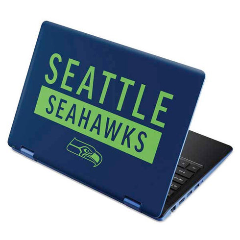NFL Seattle Seahawks Blue Performance Series Aspire R11 11.6in Skin