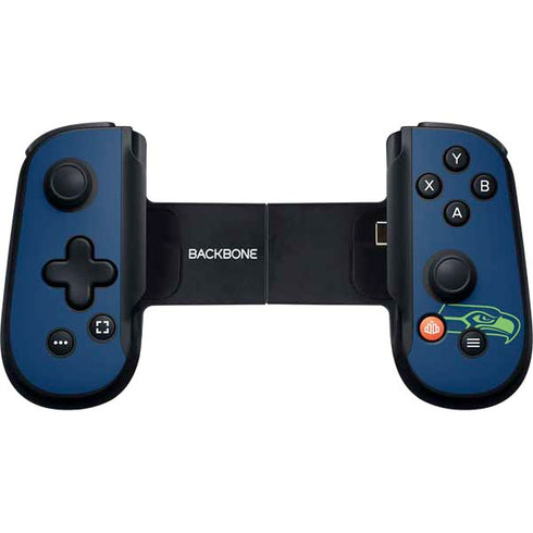 NFL Seattle Seahawks Blue Performance Series Backbone One for iPhone Game Controller Skin