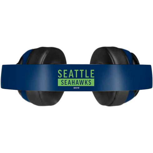 NFL Seattle Seahawks Blue Performance Series Beats Solo Pro Skin