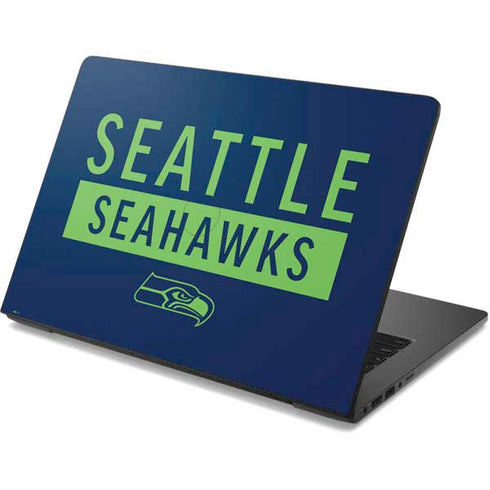 NFL Seattle Seahawks Blue Performance Series Dell Chromebook Skin