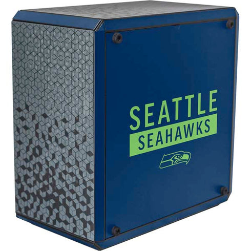 NFL Seattle Seahawks Blue Performance Series Cooler Master MasterBox Q300L Mini Tower Skin