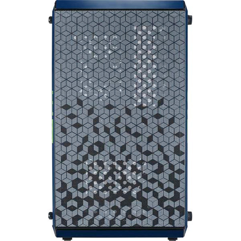 NFL Seattle Seahawks Blue Performance Series Cooler Master MasterBox Q300L Mini Tower Skin