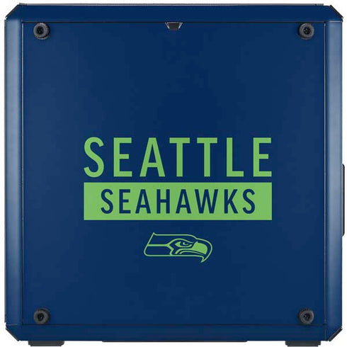 NFL Seattle Seahawks Blue Performance Series Cooler Master MasterBox Q300L Mini Tower Skin