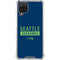 NFL Seattle Seahawks Blue Performance Series Galaxy A12 Clear Case