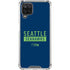 NFL Seattle Seahawks Blue Performance Series Galaxy A12 Clear Case