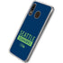 NFL Seattle Seahawks Blue Performance Series Galaxy A20 Clear Case