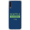 NFL Seattle Seahawks Blue Performance Series Galaxy A50 Clear Case