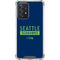 NFL Seattle Seahawks Blue Performance Series Galaxy A52 5G Clear Case