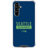 NFL Seattle Seahawks Blue Performance Series Galaxy A54 5G Clear Case