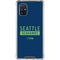 NFL Seattle Seahawks Blue Performance Series Galaxy A71 5G Clear Case