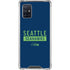NFL Seattle Seahawks Blue Performance Series Galaxy A71 5G Clear Case
