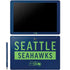 NFL Seattle Seahawks Blue Performance Series Galaxy Book 12in Skin