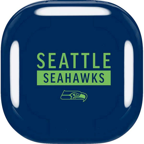 NFL Seattle Seahawks Blue Performance Series Galaxy Buds Live Skin