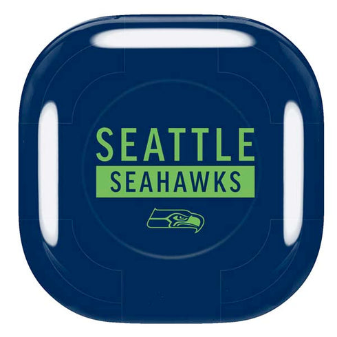NFL Seattle Seahawks Blue Performance Series Galaxy Buds Live Skin