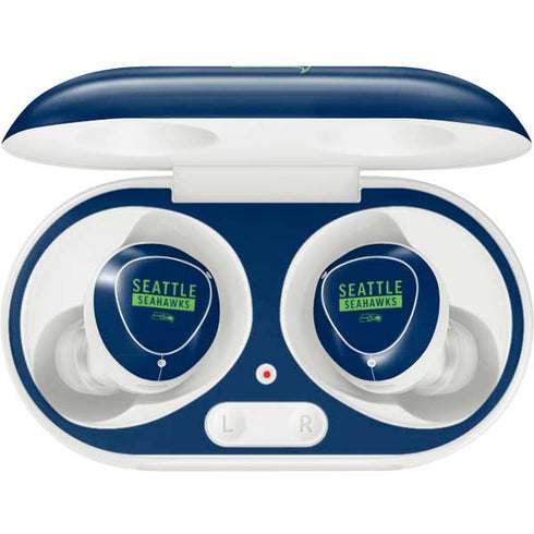 NFL Seattle Seahawks Blue Performance Series Galaxy Buds Plus Skin