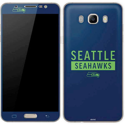 NFL Seattle Seahawks Blue Performance Series Galaxy J7 Skin