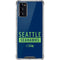 NFL Seattle Seahawks Blue Performance Series Galaxy Note20 5G Clear Case