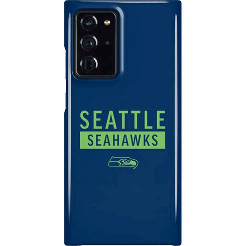 NFL Seattle Seahawks Blue Performance Series Galaxy Note20 Ultra 5G Lite Case