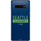 NFL Seattle Seahawks Blue Performance Series Galaxy S10 Plus Skin