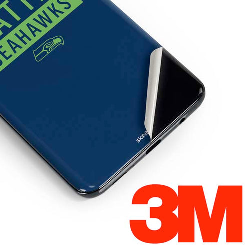 NFL Seattle Seahawks Blue Performance Series Galaxy S10 Skin
