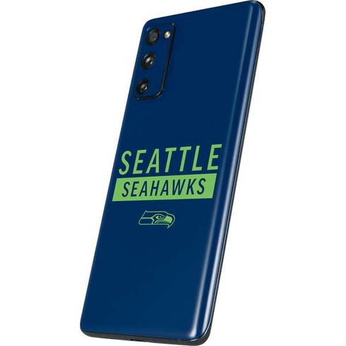 NFL Seattle Seahawks Blue Performance Series Galaxy S20 Fan Edition Skin