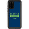 NFL Seattle Seahawks Blue Performance Series Galaxy S20 Plus Waterproof Case