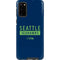 NFL Seattle Seahawks Blue Performance Series Galaxy S20 Pro Case