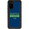 NFL Seattle Seahawks Blue Performance Series Galaxy S20 Waterproof Case
