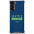 NFL Seattle Seahawks Blue Performance Series Galaxy S21 5G Clear Case