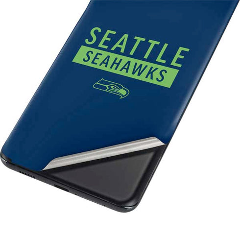 NFL Seattle Seahawks Blue Performance Series Galaxy S21 5G Skin