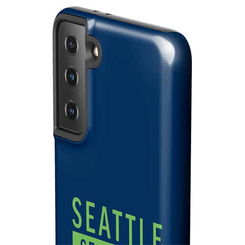 NFL Seattle Seahawks Blue Performance Series Galaxy S21 Plus 5G Pro Case