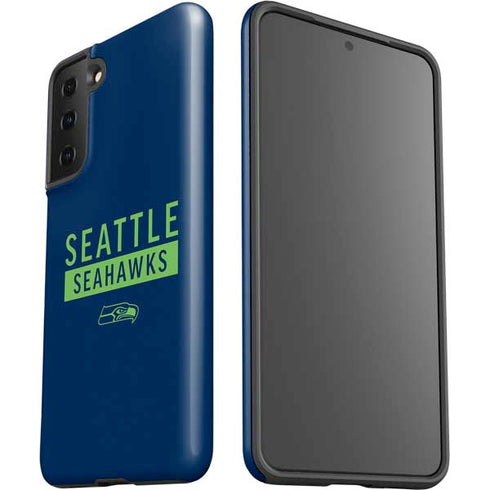 NFL Seattle Seahawks Blue Performance Series Galaxy S21 Plus 5G Pro Case