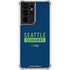 NFL Seattle Seahawks Blue Performance Series Galaxy S21 Ultra 5G Clear Case