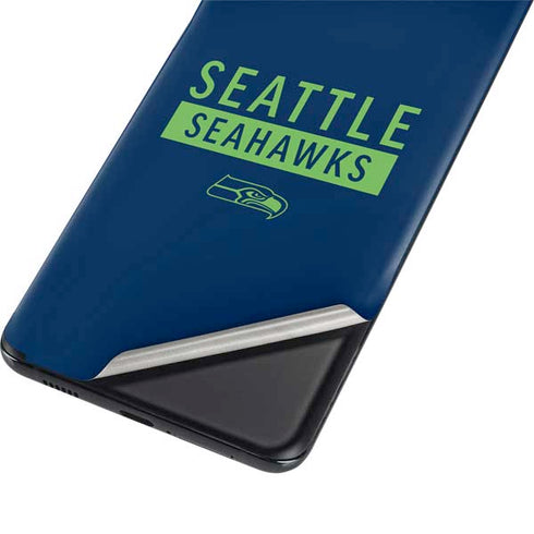 NFL Seattle Seahawks Blue Performance Series Galaxy S21 Ultra 5G Skin
