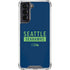 NFL Seattle Seahawks Blue Performance Series Galaxy S22 Clear Case