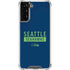 NFL Seattle Seahawks Blue Performance Series Galaxy S22 Plus Clear Case