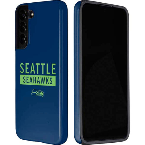 NFL Seattle Seahawks Blue Performance Series Galaxy S22 Plus Pro Case