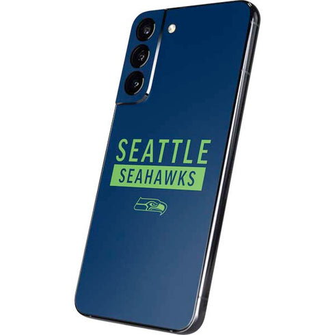 NFL Seattle Seahawks Blue Performance Series Galaxy S22 Plus Skin