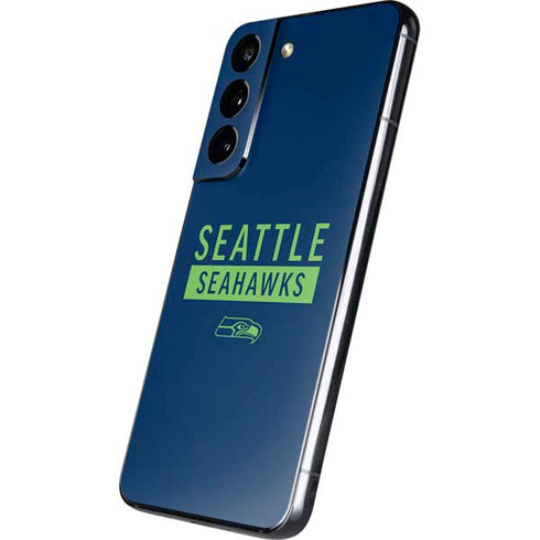 NFL Seattle Seahawks Blue Performance Series Galaxy S22 Skin