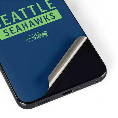 NFL Seattle Seahawks Blue Performance Series Galaxy S22 Skin