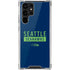 NFL Seattle Seahawks Blue Performance Series Galaxy S22 Ultra Clear Case