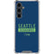 NFL Seattle Seahawks Blue Performance Series Galaxy S23 FE Clear Case