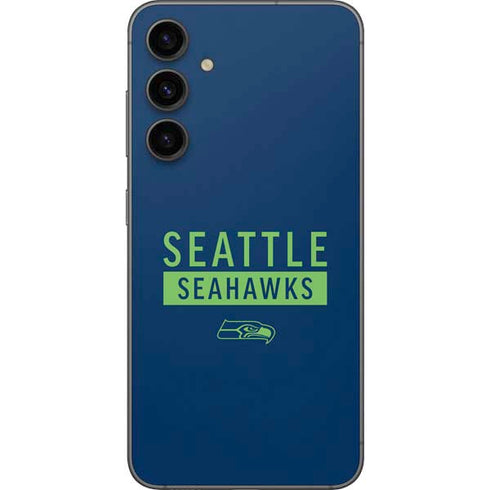 NFL Seattle Seahawks Blue Performance Series Galaxy S23 FE Skin