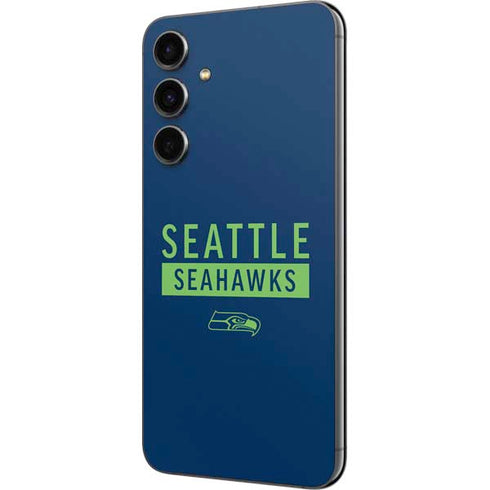 NFL Seattle Seahawks Blue Performance Series Galaxy S23 FE Skin