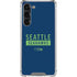 NFL Seattle Seahawks Blue Performance Series Galaxy S23 Plus Clear Case